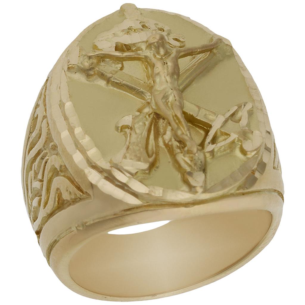 SELLO ORO 18KL CRUZ DE LA LEGION - Número - Peso: n28-34.20 gr 