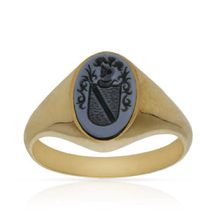 SELLO ORO 18KL ESCUDO HERALDICO - Números: nº 10 