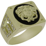 SELLO ORO 18KL GRECA CIRCONITAS - Número - Peso: n23-15.85 gr 