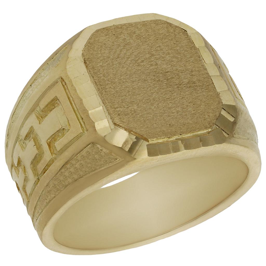 SELLO ORO 18KL GRECA - Número - Peso: n27-12.30 gr 