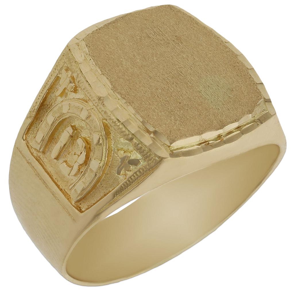SELLO ORO 18KL HERRADURA + 13 - Número - Peso: n18-16.45 gr 
