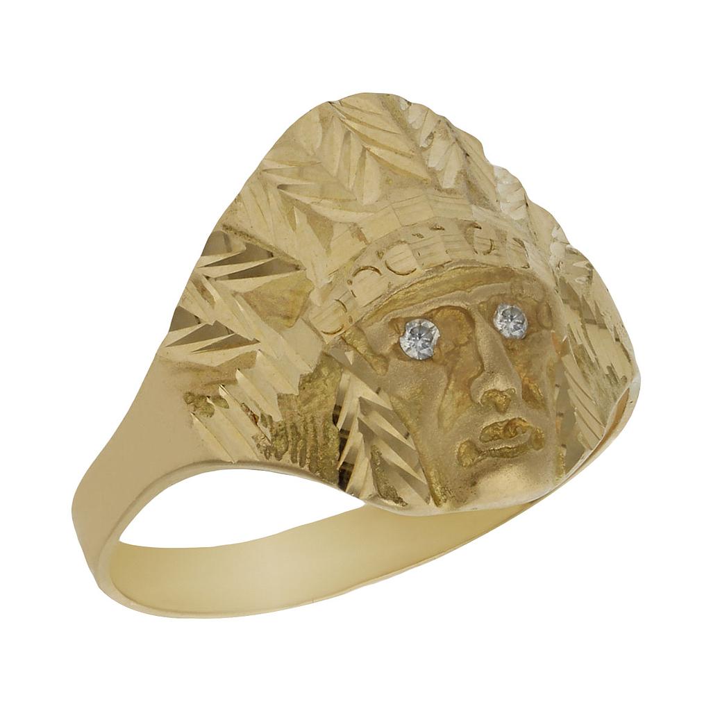 SELLO ORO 18KL INDIO - Número - Peso: n26-6.15 gr 