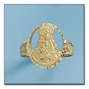 SELLO ORO 18KL VIRGEN DEL ROCIO - Número - Peso: n18-3.25 gr 