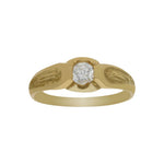 SOLITARIO ORO 18KL BEBE CIRCONITA - Número - Peso: n7-1.35 gr 