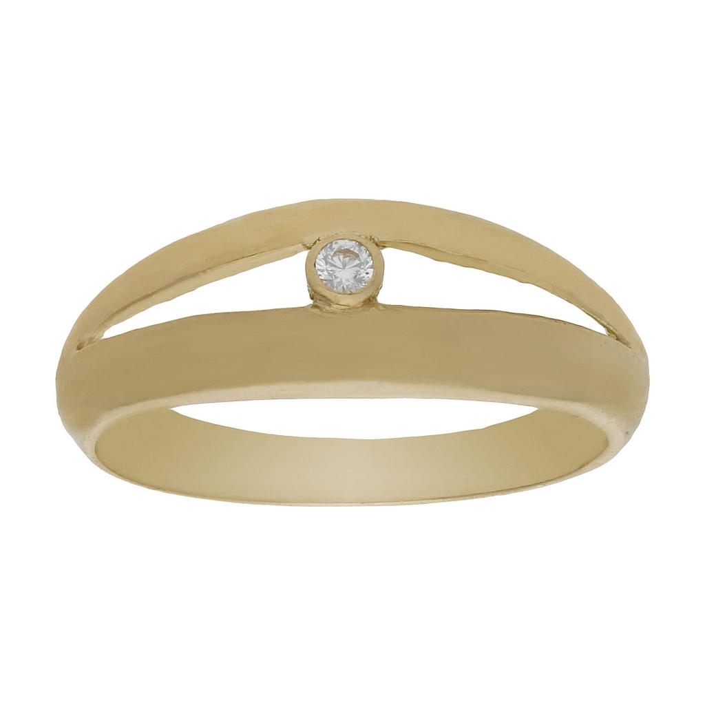 SOLITARIO ORO 18KL CIRCONITA - Número - Peso: n16-3.05 gr 