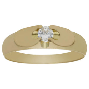 SOLITARIO ORO 18KL CIRCONITA - Número - Peso: n25-3.60 gr 