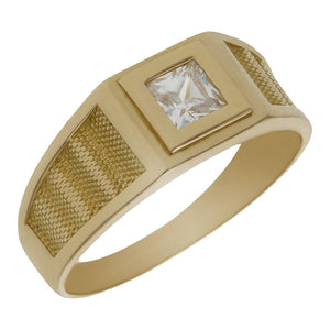 SOLITARIO ORO 18KL CIRCONITA - Número - Peso: n25-4.95 gr 
