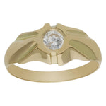 SOLITARIO ORO 18KL CIRCONITA - Número - Peso: n26-5.20 gr 