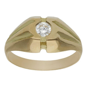 SOLITARIO ORO 18KL CIRCONITA - Número - Peso: n26-5.75 gr 