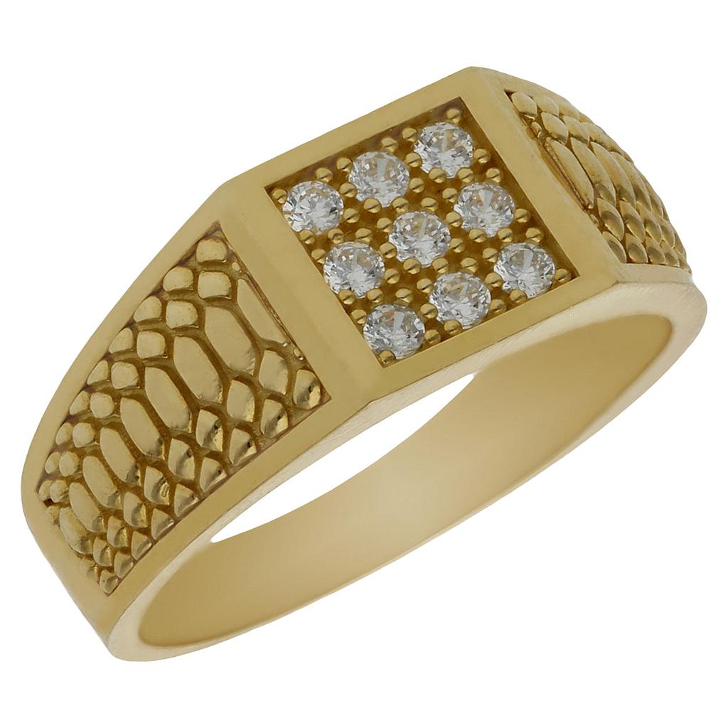 SOLITARIO ORO 18KL CIRCONITAS - Número - Peso: n24-7.80 gr 