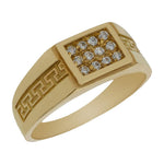 SOLITARIO ORO 18KL GRECA - Número - Peso: n20-4.45 gr 