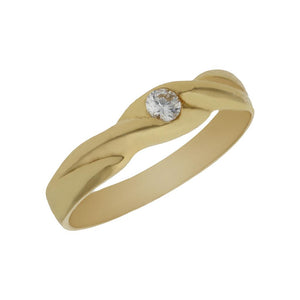 SOLITARIO ORO 18KL - Número - Peso: n12-2.05 gr 