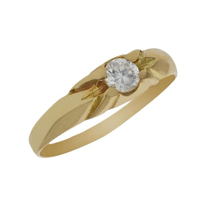 SOLITARIO ORO 18KL - Número - Peso: n16-1.65 gr 