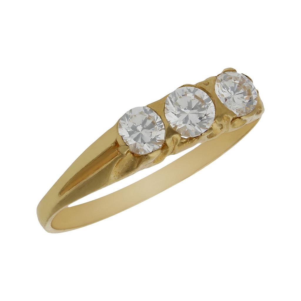 SOLITARIO ORO 18KL - Número - Peso: n16-2.35 gr 