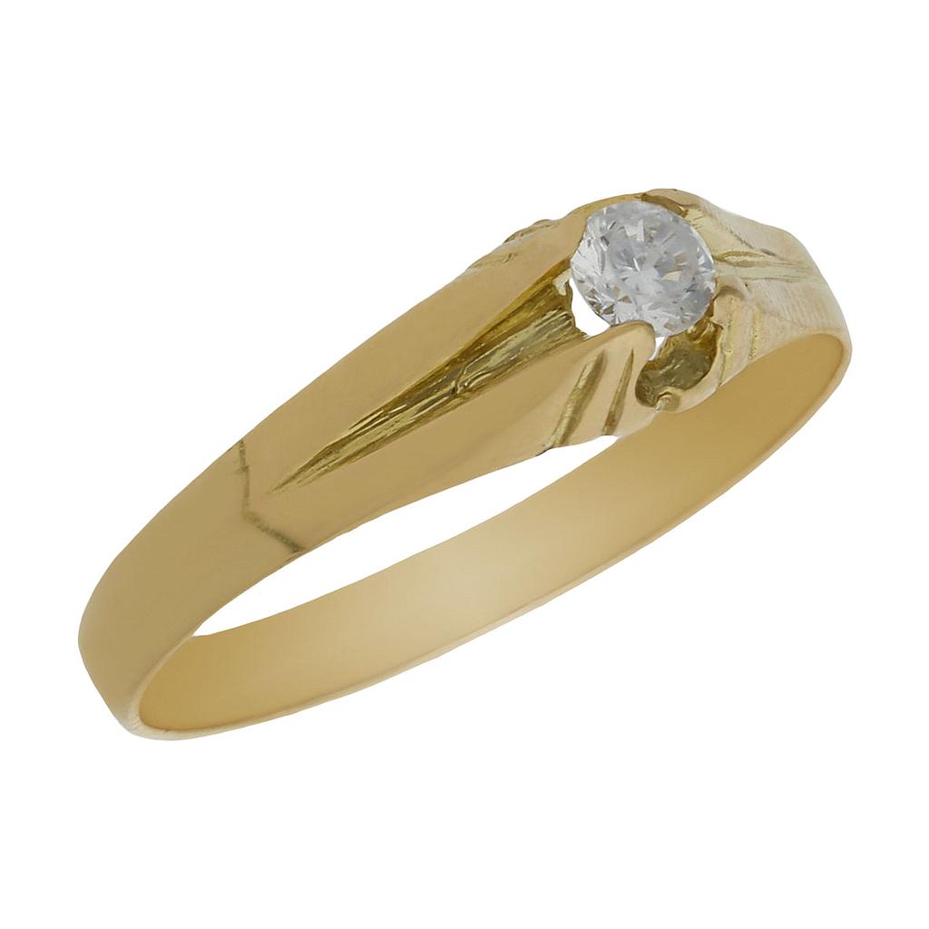 SOLITARIO ORO 18KL - Número - Peso: n23-2.10 gr 