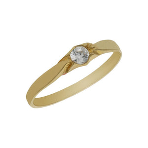 SOLITARIO ORO 18KL - Número - Peso: n9-1.05 gr 