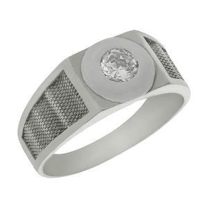 SOLITARIO ORO BLANCO 18KL - Número - Peso: n18-4.95 gr 