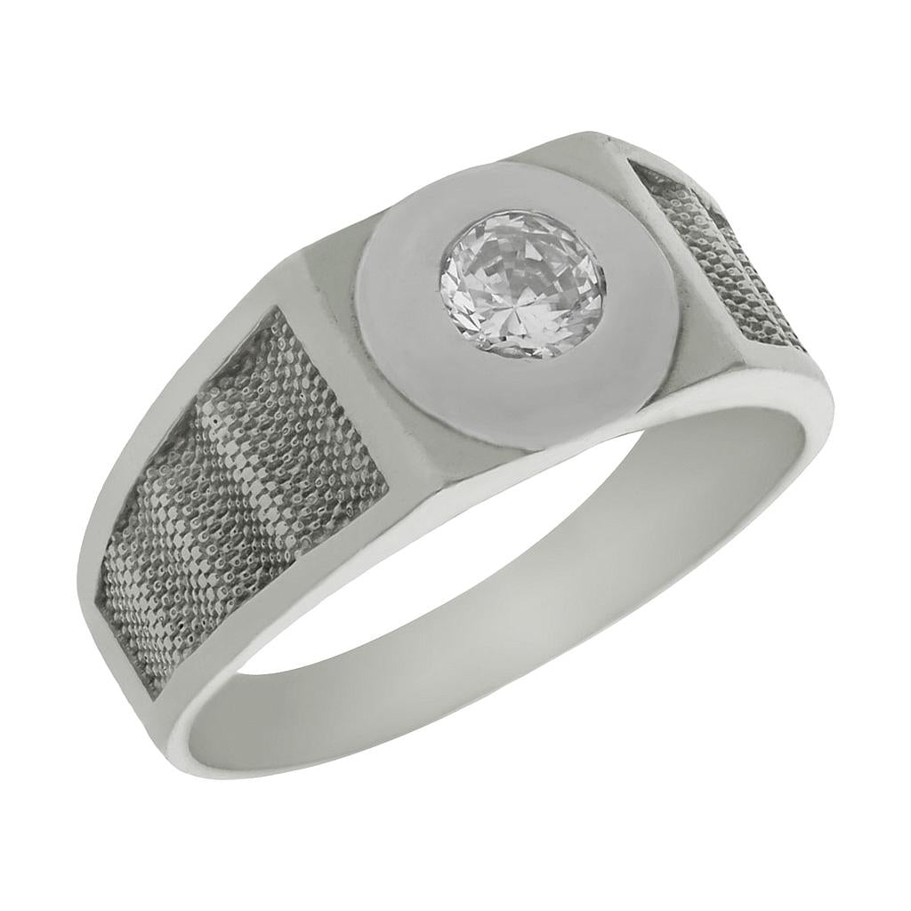 SOLITARIO ORO BLANCO 18KL - Número - Peso: n18-5.00 gr 