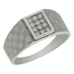 SOLITARIO ORO BLANCO 18KL - Número - Peso: n23-6.30 gr 
