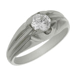 SOLITARIO ORO BLANCO 18KL - Número - Peso: n24-4.30 gr 