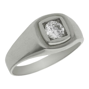 SOLITARIO ORO BLANCO 18KL - Número - Peso: n24-4.95 gr 