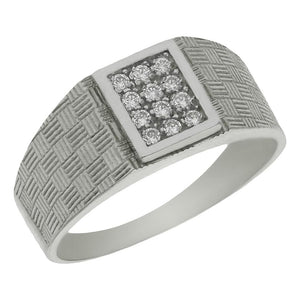 SOLITARIO ORO BLANCO 18KL - Número - Peso: n24-5.10 gr 