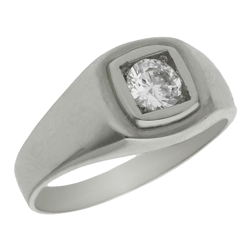 SOLITARIO ORO BLANCO 18KL - Número - Peso: n24-5.10 gr 