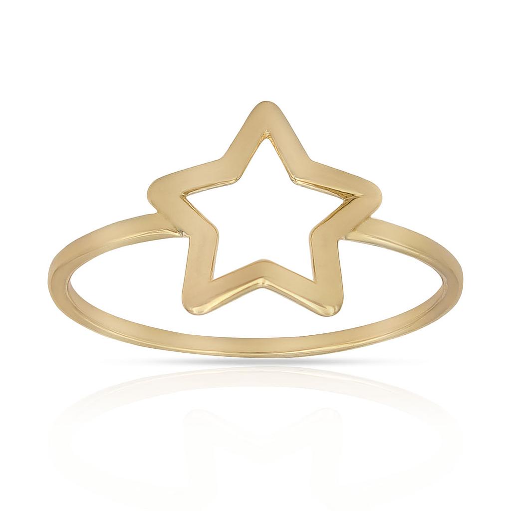 SORTIJA ESTRELLA ORO 18KL - Números: nº 13 