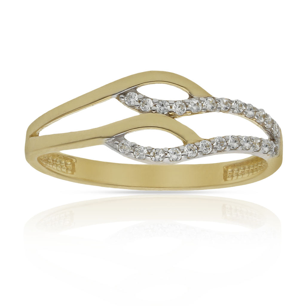 SORTIJA ORO 18KL CIRCONITAS - Números: nº 17 
