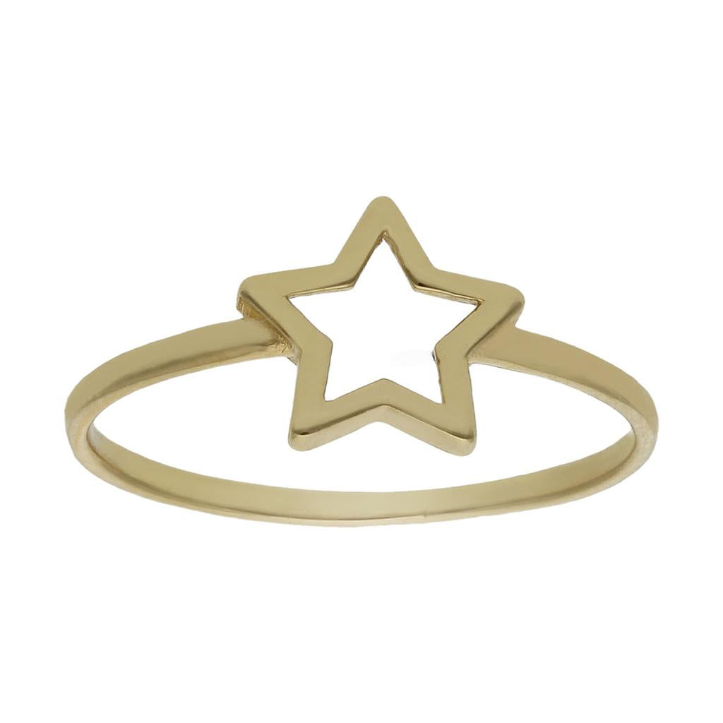 SORTIJA ORO 18KL ESTRELLA - Números: nº 18 