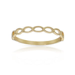 SORTIJA ORO 18KL OVAL - Números: nº 12 