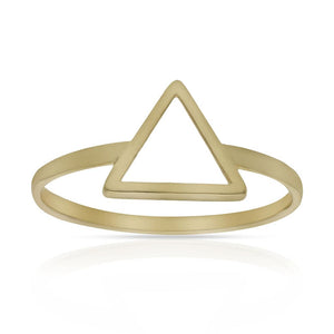 SORTIJA ORO 18KL TRIANGULO - Números: nº 18 