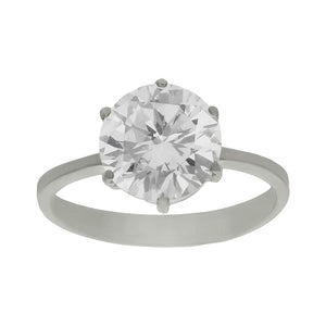 SORTIJA ORO BLANCO 18KL CIRCONITA - Números: nº 12 