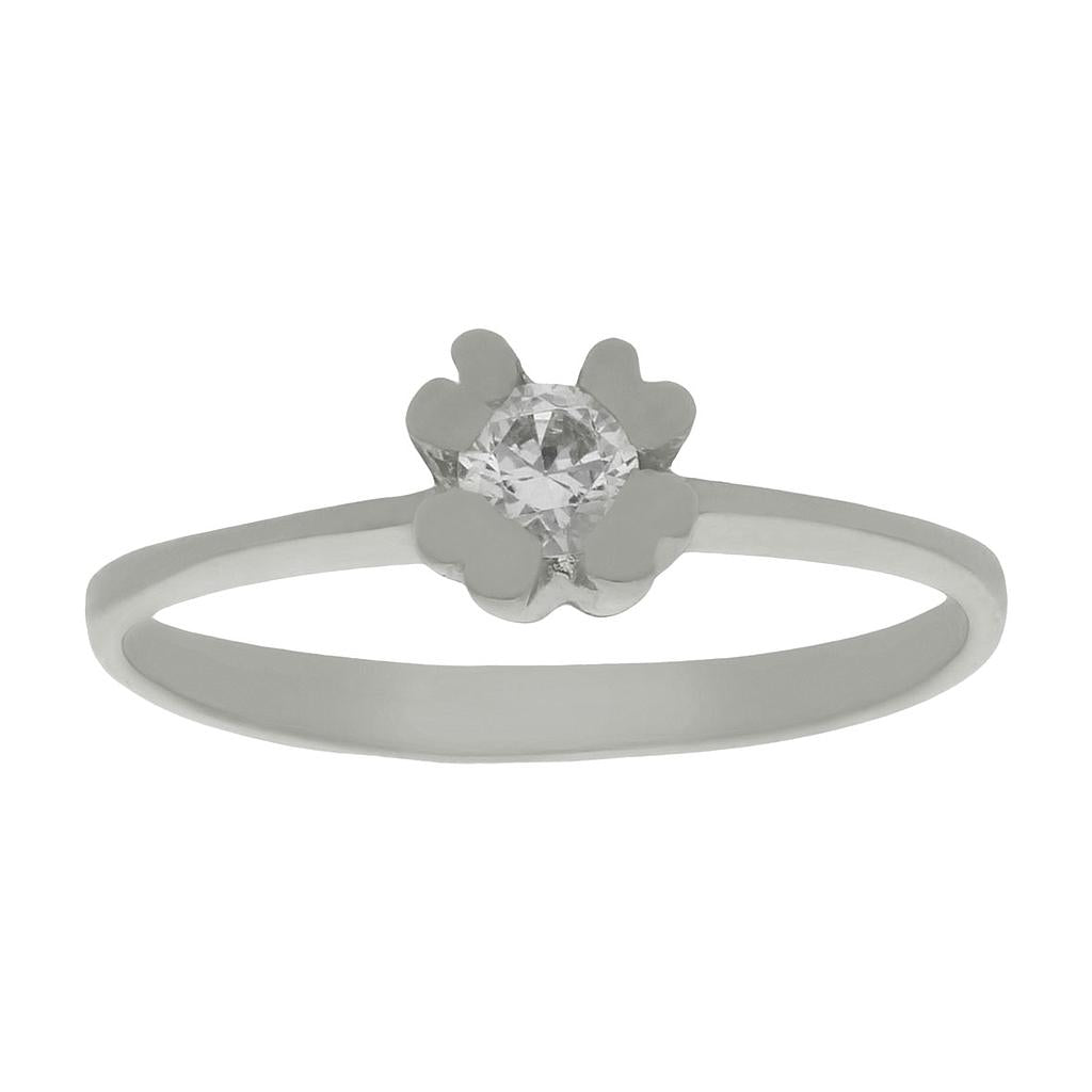 SORTIJA ORO BLANCO 18KL CIRCONITA - Números: nº 12 