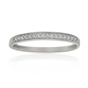 SORTIJA ORO BLANCO 18KL CIRCONITAS - Números: nº 13 