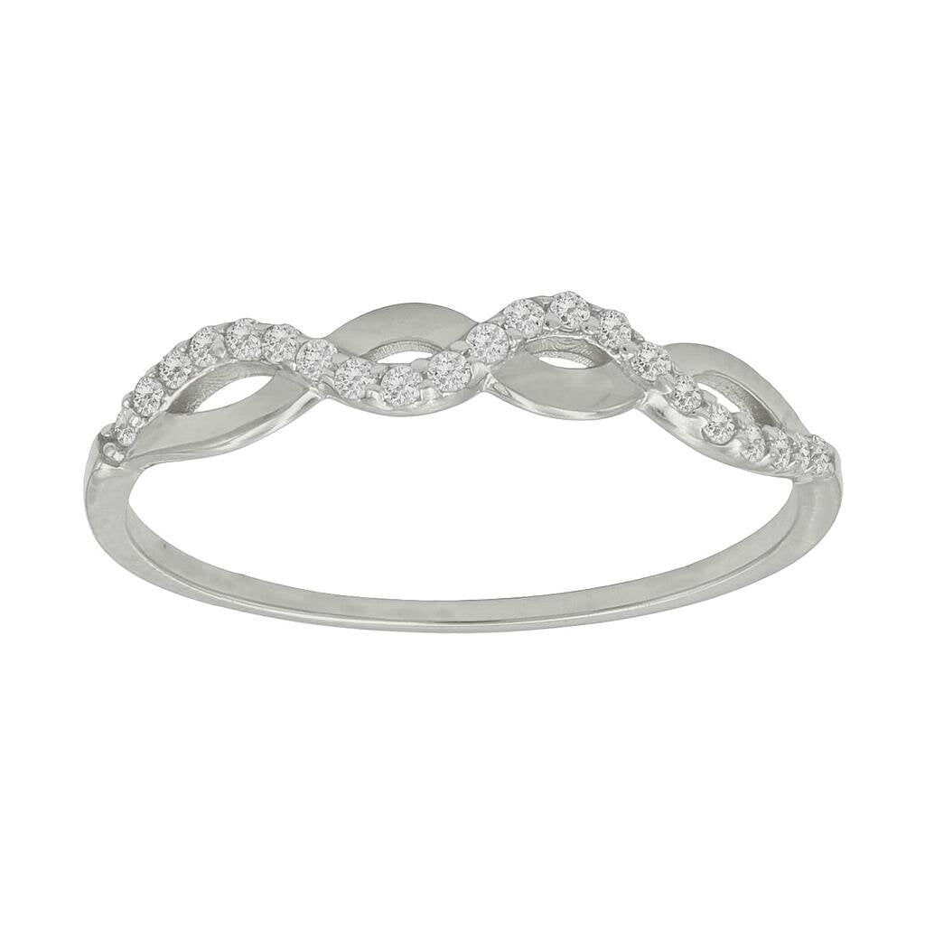 SORTIJA ORO BLANCO 18KL CIRCONITAS - Números: nº 15 