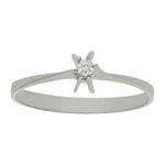 SORTIJA ORO BLANCO 18KL DIAMANTE - Números: nº 10 