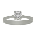SORTIJA ORO BLANCO 18KL DIAMANTE - Números: nº 10 