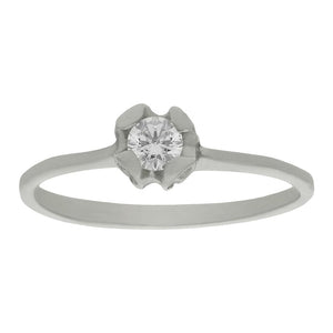 SORTIJA ORO BLANCO 18KL DIAMANTE - Números: nº 11 