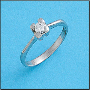 SORTIJA ORO BLANCO 18KL DIAMANTE - Números: nº 12 