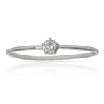 SORTIJA ORO BLANCO 18KL DIAMANTE - Números: nº 12 
