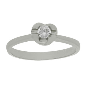 SORTIJA ORO BLANCO 18KL DIAMANTE - Números: nº 13 
