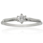 SORTIJA ORO BLANCO 18KL DIAMANTE - Números: nº 13 