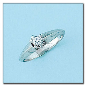 SORTIJA ORO BLANCO 18KL DIAMANTE - Números: nº 14 