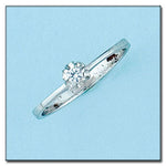 SORTIJA ORO BLANCO 18KL DIAMANTE - Números: nº 14 