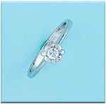 SORTIJA ORO BLANCO 18KL DIAMANTE - Números: nº 14 