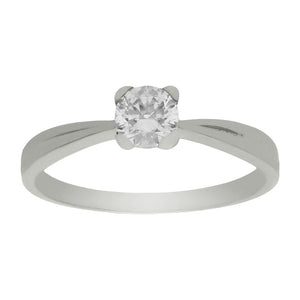 SORTIJA ORO BLANCO 18KL DIAMANTE - Números: nº 14 