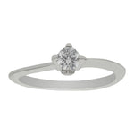 SORTIJA ORO BLANCO 18KL DIAMANTE - Números: nº 14 