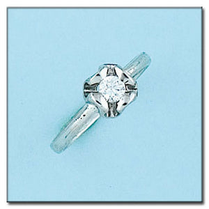 SORTIJA ORO BLANCO 18KL DIAMANTE - Números: nº 15 