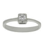 SORTIJA ORO BLANCO 18KL DIAMANTE - Números: nº 15 
